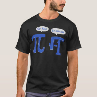 実質にあります理性的がなって下さい Tシャツ