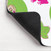 実質のかわいらしい女の子のマウスパッド マウスパッド (コーナー)