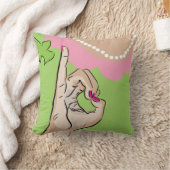 実質のかわいらしい女の子の装飾用クッション クッション (ブランケット)