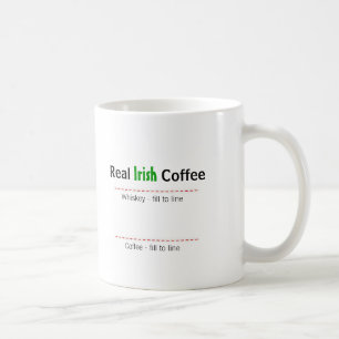 実質のアイリッシュコーヒーのユーモアのマグ コーヒーマグカップ