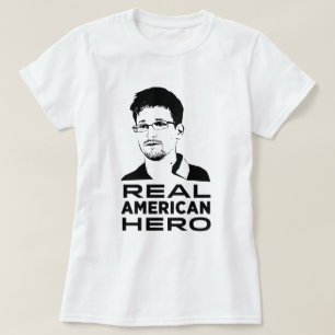 実質のアメリカの英雄 Tシャツ