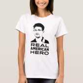 実質のアメリカの英雄 Tシャツ (正面)