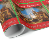 実質のクリスマス ラッピングペーパー (ロールコーナー)