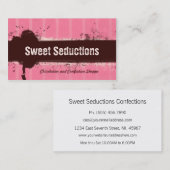 実質のグランジなココアいちごのベーカリーの名刺 名刺 (正面/裏面)