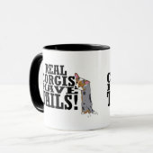 実質のコーギーに尾マグがあります マグカップ (正面左)