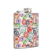 実質のスタンプとの質 フラスク (右)