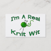 実質のニットのウィット 名刺 (裏面)