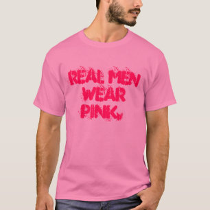 実質のメンズウェアのピンク Tシャツ