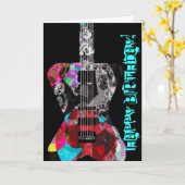 実質のロッカーの挨拶状へのハッピーバースデー! カード (黄色い花)