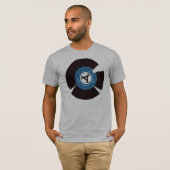 実質のロックンロール… Tシャツ (正面フル)