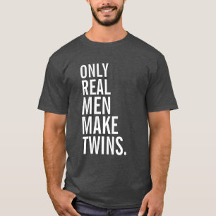 実質の人だけ双生児を作ります Tシャツ