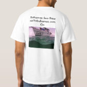 実質の人のコンシュ Tシャツ (裏面)