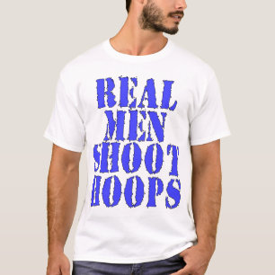 実質の人のシュートのバスケ Tシャツ