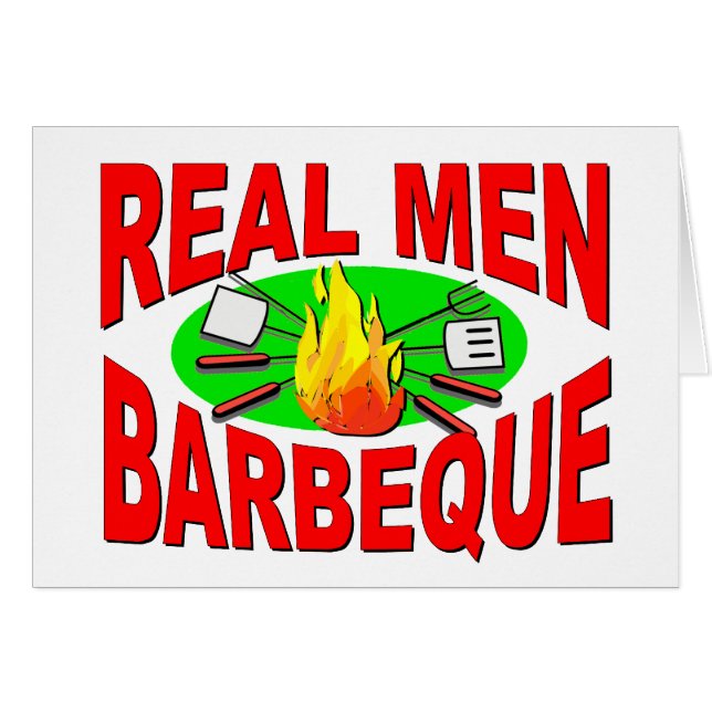 実質の人のバーベキュー。 BBQ王のためのおもしろいなデザイン (正面横)