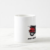 実質の人の乗車のスクーター! コーヒーマグカップ (中央)