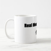 実質の人の乗車ハーレー コーヒーマグカップ (左)