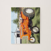 実質の人の機械- 1967年のAllis-Chalmersのパズル ジグソーパズル (縦)