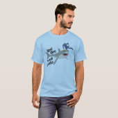 実質の人の穿孔器の鮫のワイシャツ Tシャツ (正面フル)