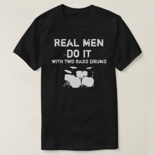 実質の人はそれを-コントラバスのドラムします Tシャツ