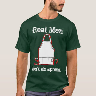 実質の人はエプロンをしません! Tシャツ