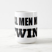 実質の人は双生児にベビーのお父さんを新しい父します コーヒーマグカップ (中央)