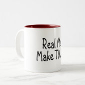 実質の人は双生児を作ります ツートーンマグカップ (正面左)