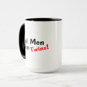 実質の人は双生児を作ります マグカップ (正面左)