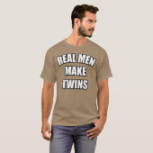 実質の人は双生児を作ります Tシャツ (正面フル)