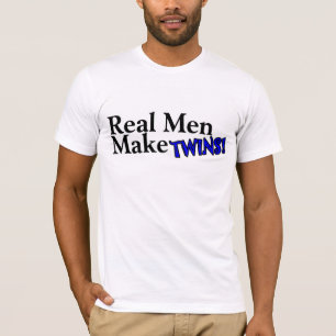 実質の人は双生児を(b)作ります tシャツ