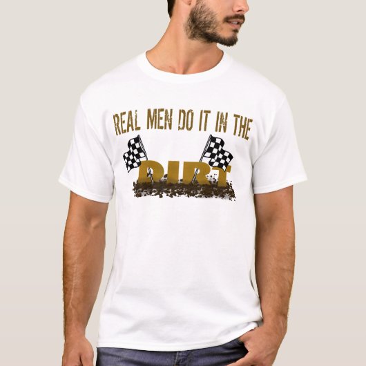 実質の人は土のそれをします Tシャツ (正面)
