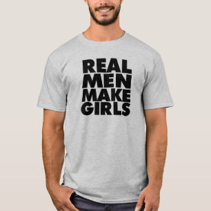実質の人は女の子、おもしろいなワイシャツを作ります Tシャツ