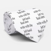 実質の人は左手と書きます ネクタイ (ロール)