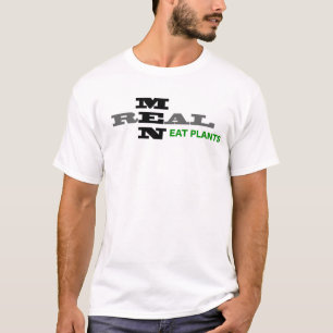 実質の人は植物2のTシャツを食べます Tシャツ