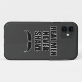 実質の人は決して剃りません Case-Mate iPhoneケース (裏面(横))