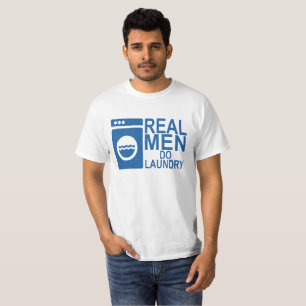 実質の人は洗濯をします。 Tシャツ