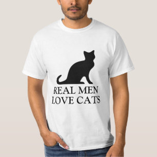 実質の人は猫のTシャツ の白黒子猫を愛します Tシャツ