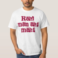 実質の人は肉Tシャツを食べます