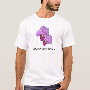 実質の人は蘭を育てます Tシャツ