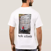 実質の人は高くなります Tシャツ (裏面)