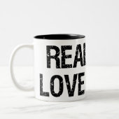 実質の人愛イエス・キリスト ツートーンマグカップ (左)