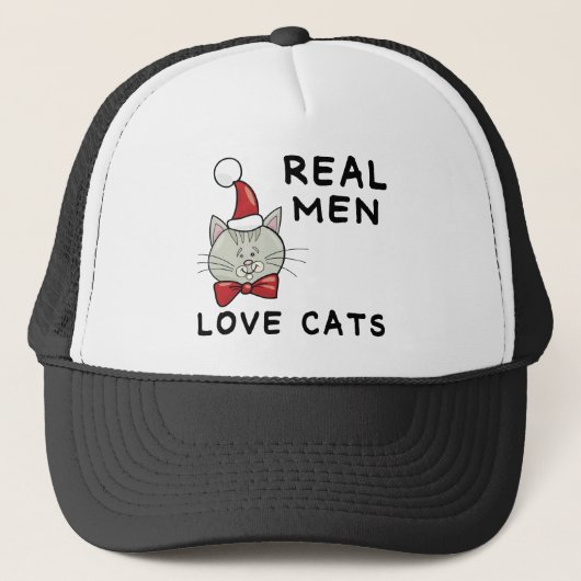 実質の人愛猫 キャップ (正面)