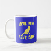 実質の人愛猫 コーヒーマグカップ (左)