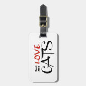 実質の人愛猫 ラゲッジタグ (正面縦)