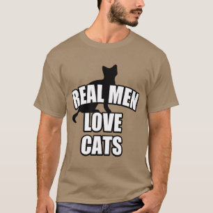実質の人愛猫 Tシャツ