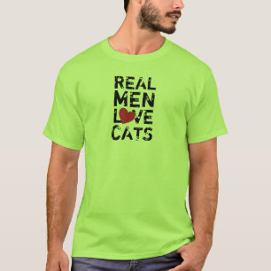 実質の人愛猫 Tシャツ