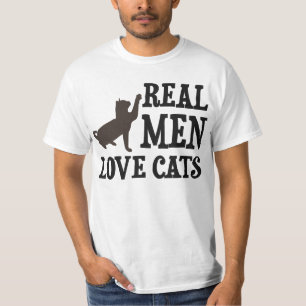 実質の人愛猫 Tシャツ