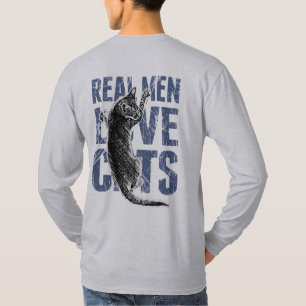 実質の人愛猫 Tシャツ