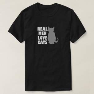 実質の人愛猫 Tシャツ