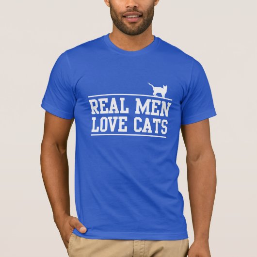 実質の人愛猫 Tシャツ (正面)