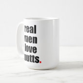 実質の人愛雑種犬のマグ コーヒーマグカップ (正面左)